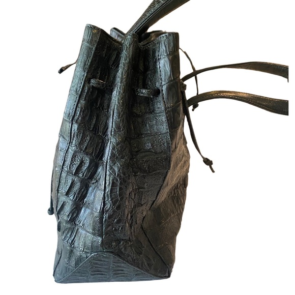 Eileen Kramer crocodile shoulder bag. EUC - Picture 3 of 12